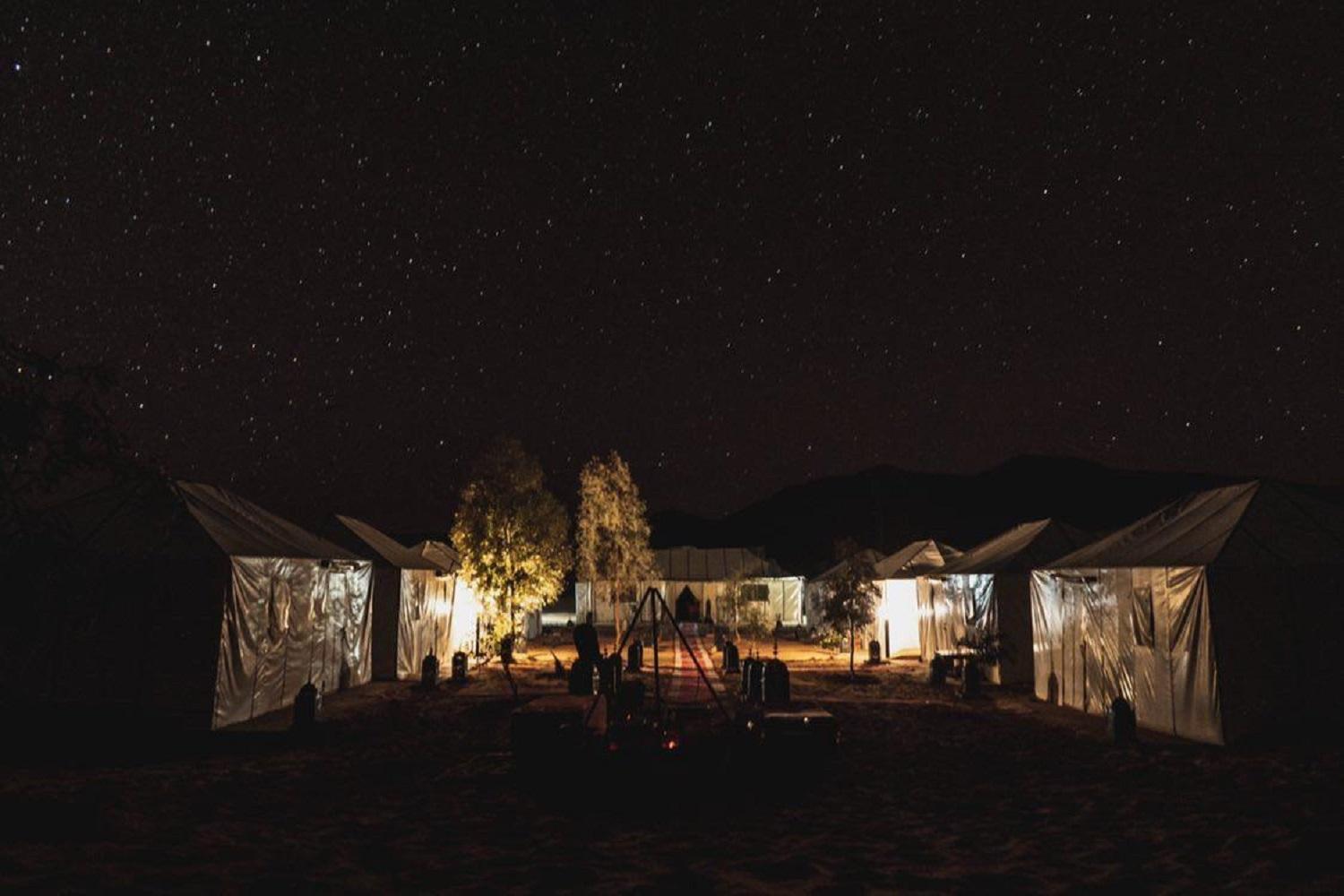 Erg Chebbi Khamlia Desert Camp เมอร์ซูกา ภายนอก รูปภาพ