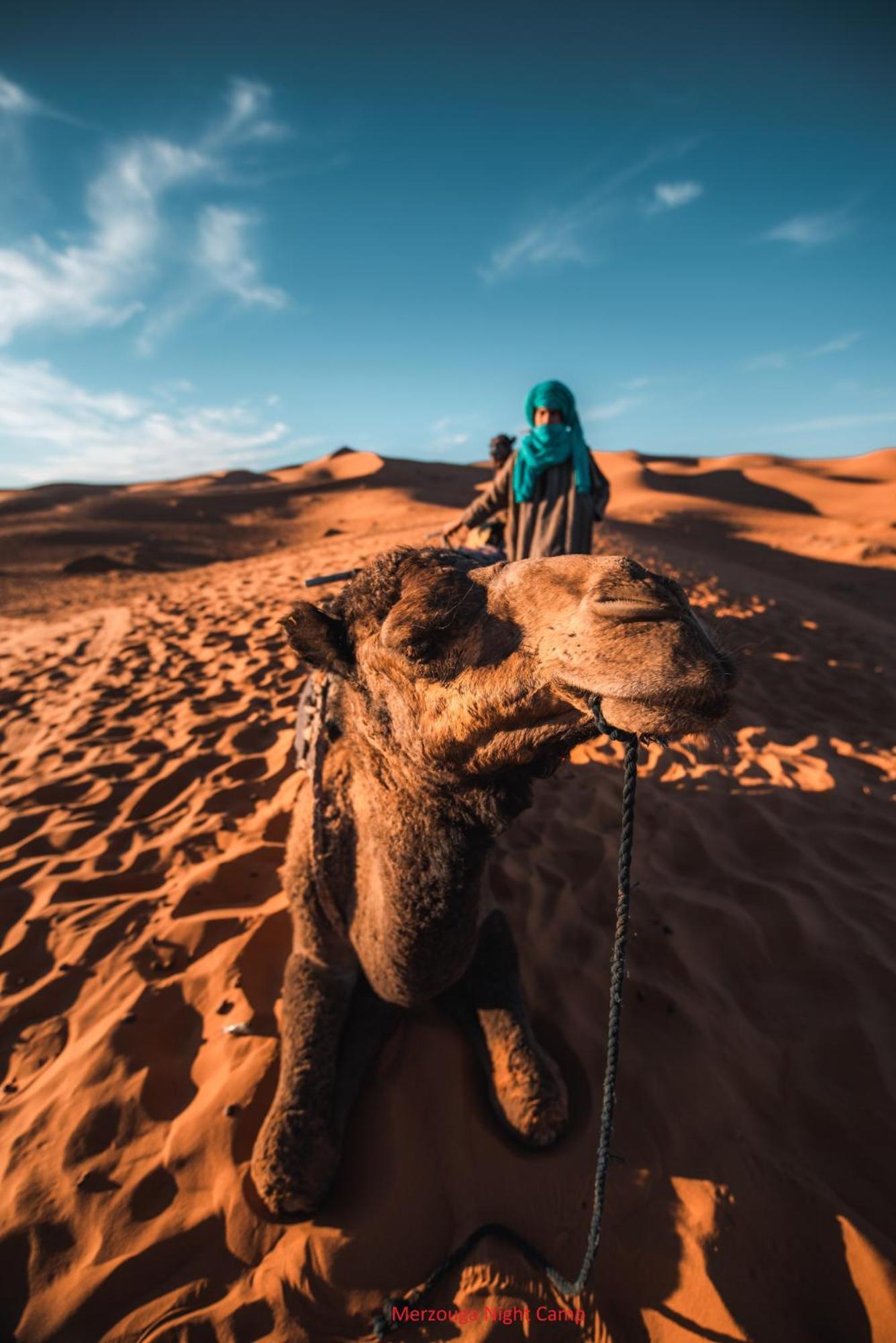 Erg Chebbi Khamlia Desert Camp เมอร์ซูกา ภายนอก รูปภาพ
