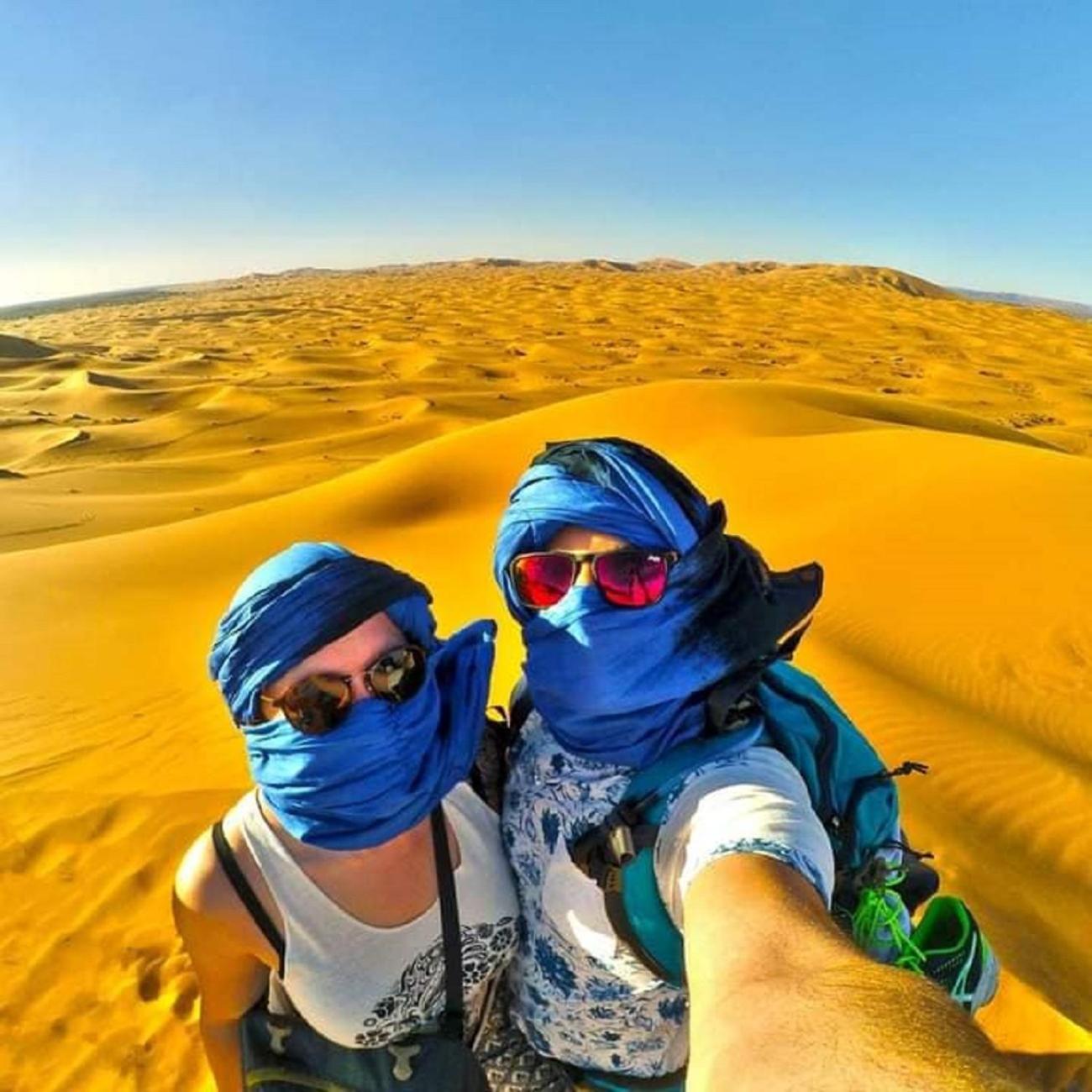 Erg Chebbi Khamlia Desert Camp เมอร์ซูกา ภายนอก รูปภาพ