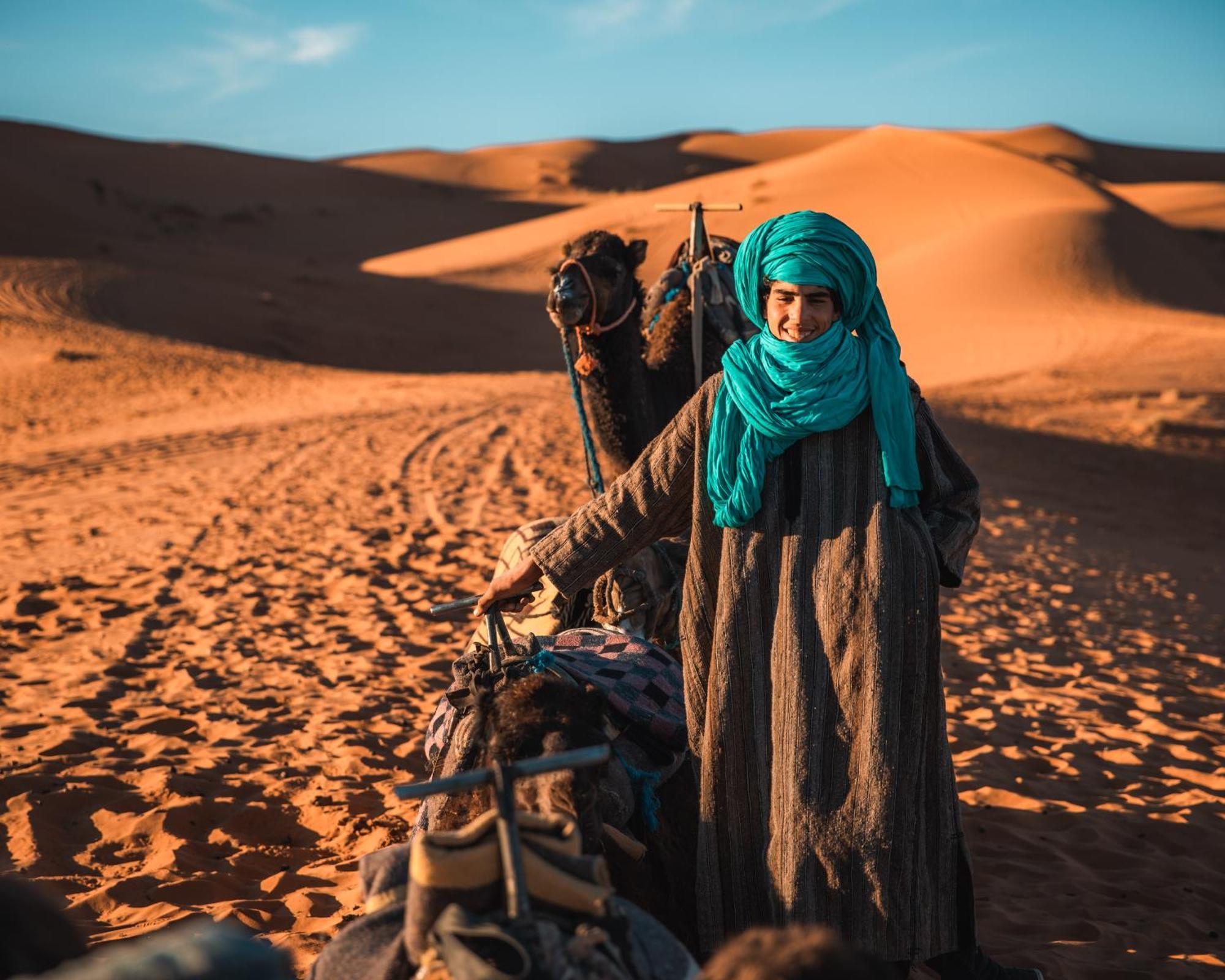 Erg Chebbi Khamlia Desert Camp เมอร์ซูกา ภายนอก รูปภาพ