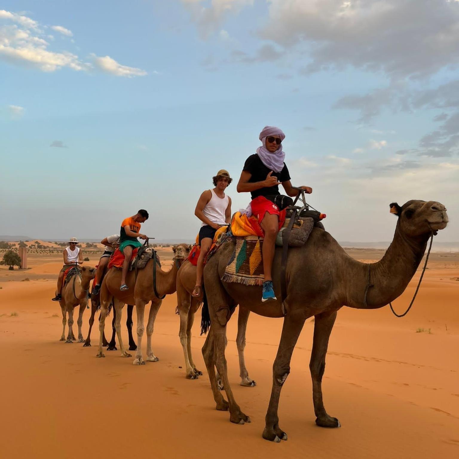 Erg Chebbi Khamlia Desert Camp เมอร์ซูกา ภายนอก รูปภาพ