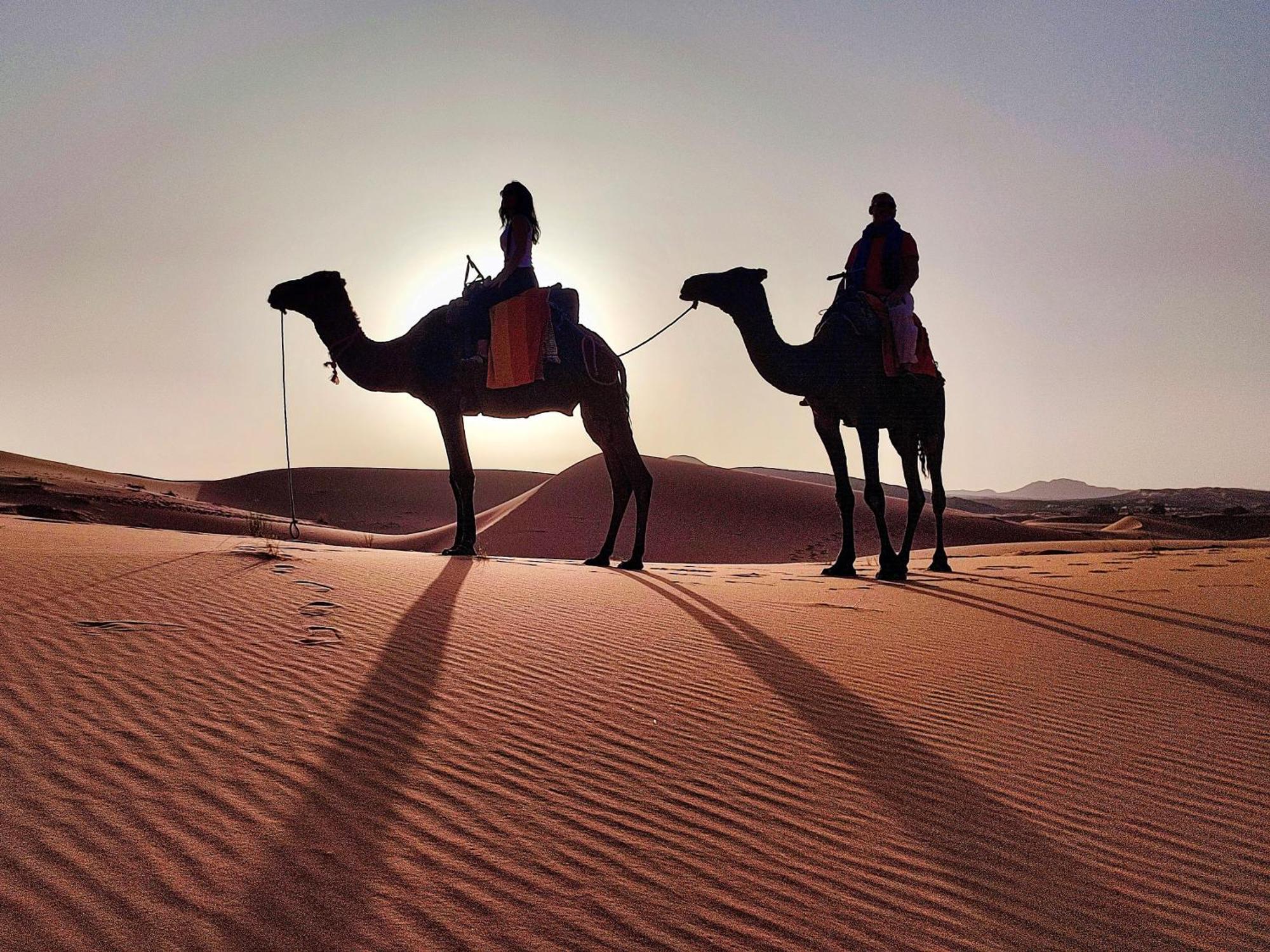 Erg Chebbi Khamlia Desert Camp เมอร์ซูกา ภายนอก รูปภาพ