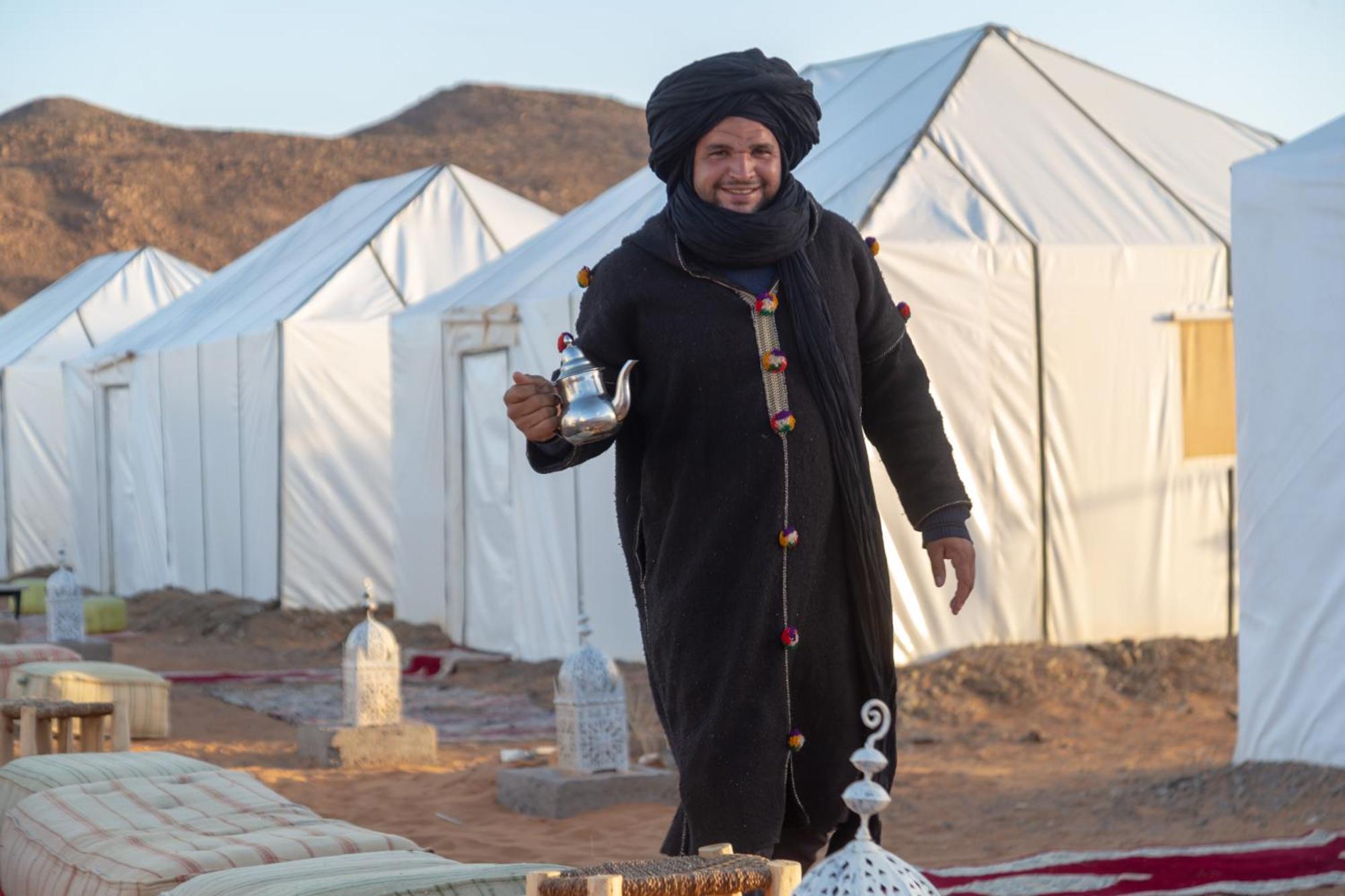 Erg Chebbi Khamlia Desert Camp เมอร์ซูกา ภายนอก รูปภาพ